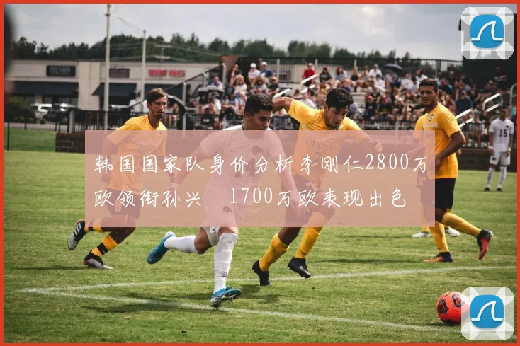 韩国国家队身价分析李刚仁2800万欧领衔孙兴慜1700万欧表现出色